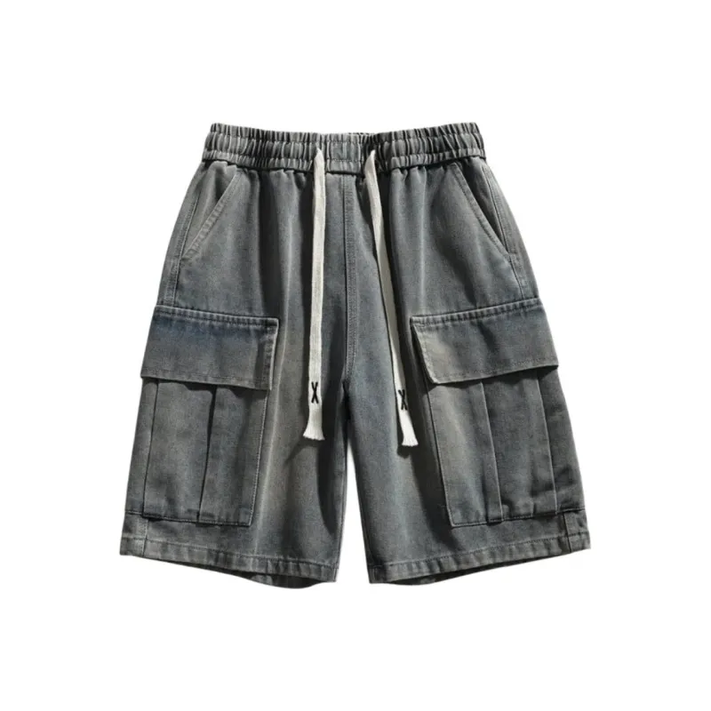 FASTFISH Denim Shorts Unisex-6