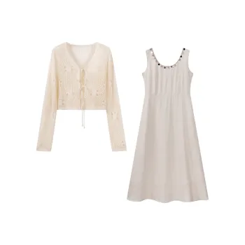 FAIRWHALE Two Piece Skirt Sets Women's