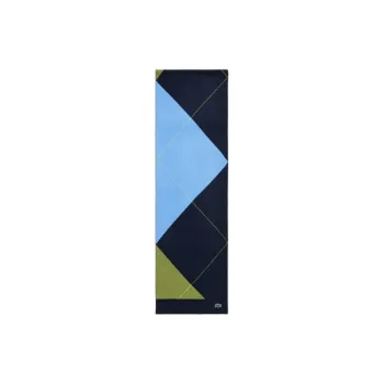 LACOSTE Acrylic Knit Scarves Men's Marine Blue