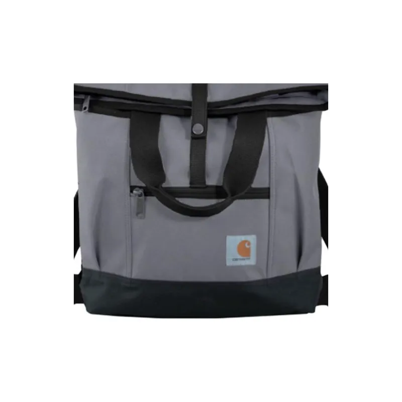 Carhartt Polyester Laptop Bag Handheld Backpack Regular Unisex Gray-1