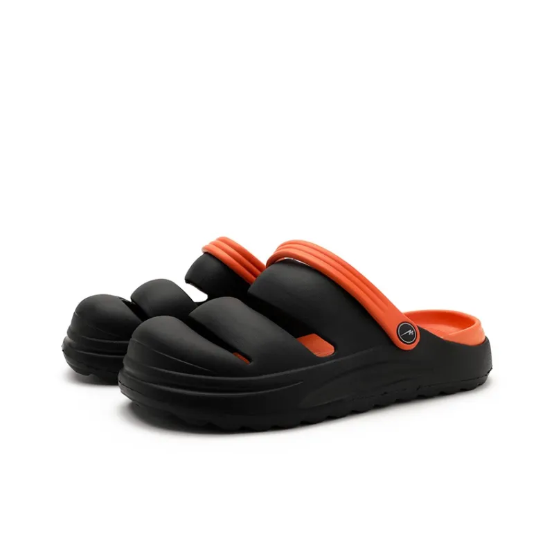 DOUBLE STAR 88 Abrasion Resistant Slip Resistant Closed Toe Slippers Men's Black-1