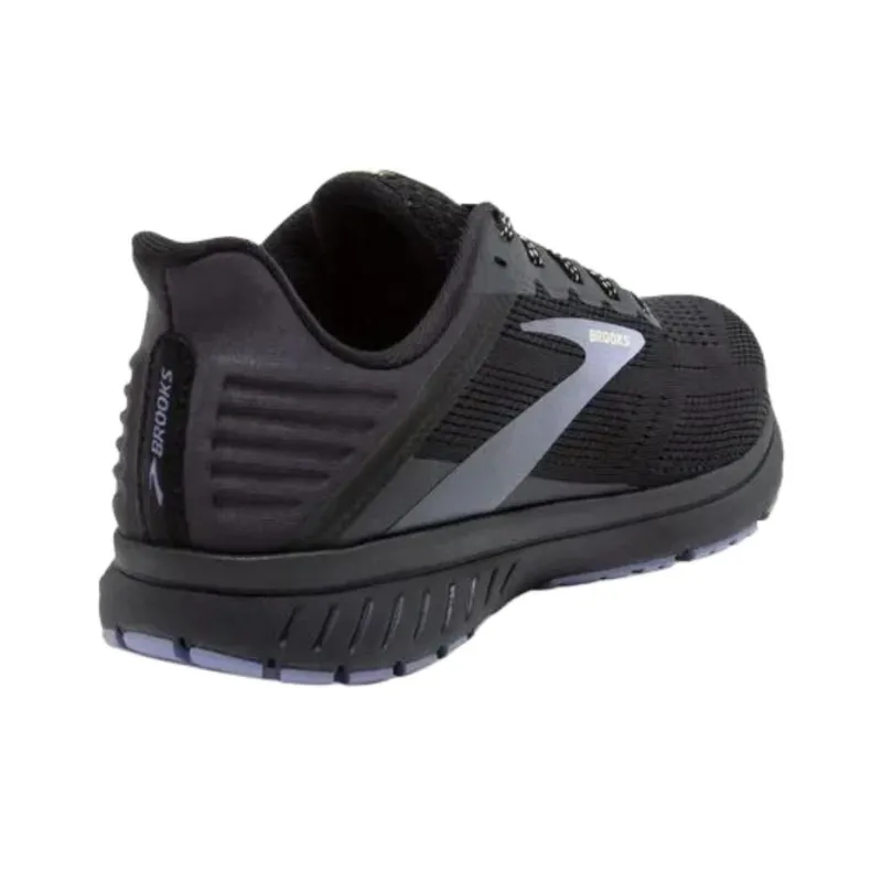 Brooks ANTHEM 5 Anti Slip Wear Resistant Low Top Running Shoes Women's Black-3