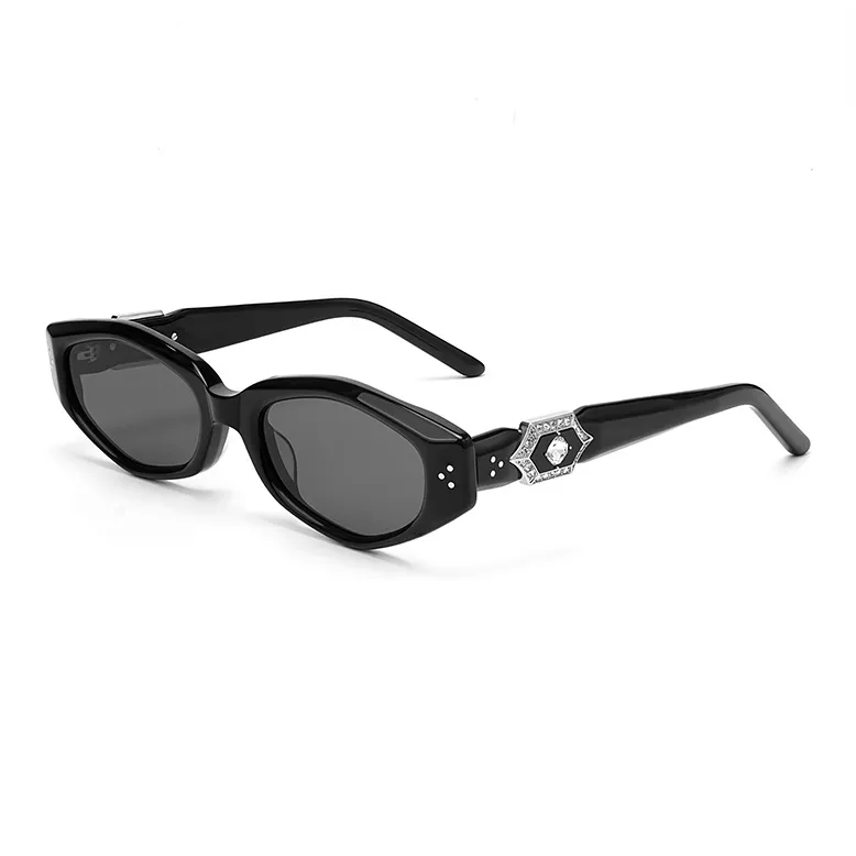 BOELEO Plate Frame Cat Eye Sunglasses Unisex-1