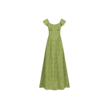 TIBINB Short Sleeved Dress Women's