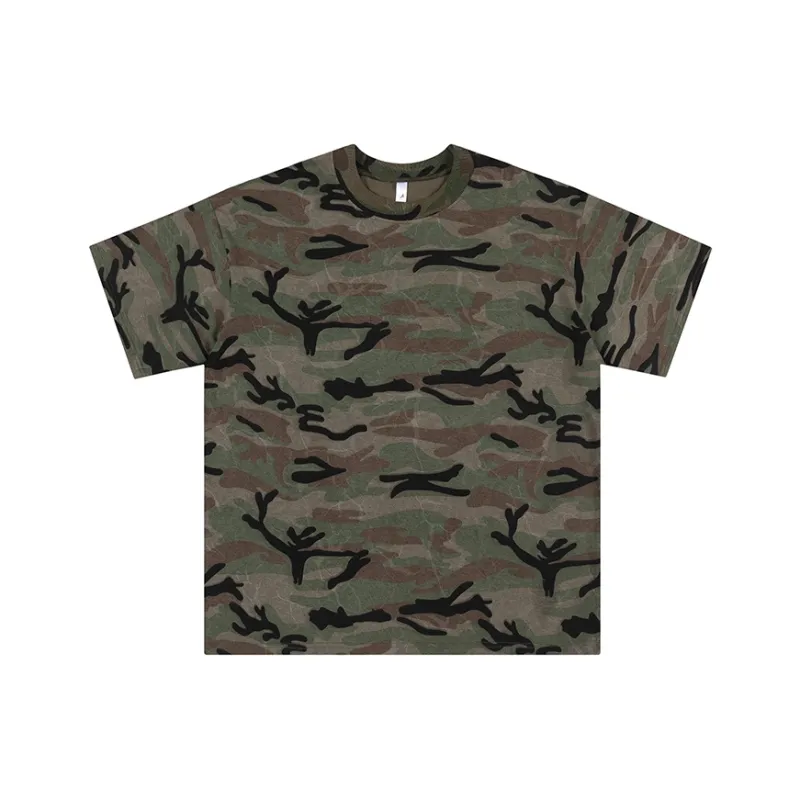 ROBINHOOD Drop Shoulder Sleeve Short Sleeved T Shirts Women's-0