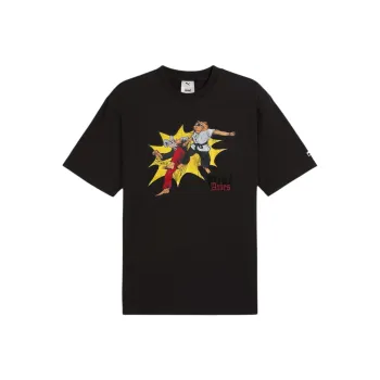 PUMA x ARIES GraphicUnise SS25 T Shirt Unisex Black
