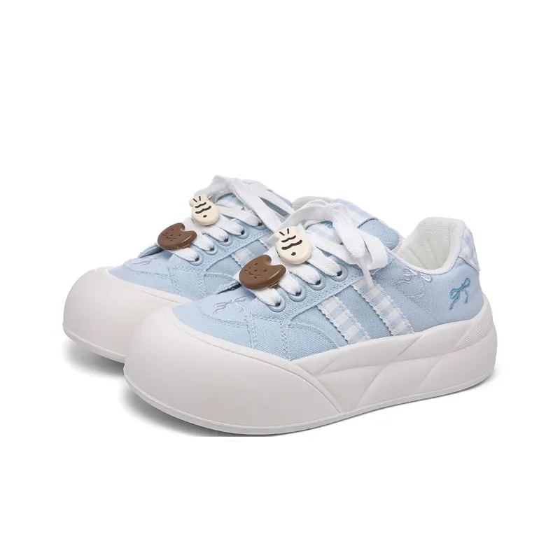 Lovely You Wear resistant And Lightweight Low Top Skateboard Shoes Women's-32