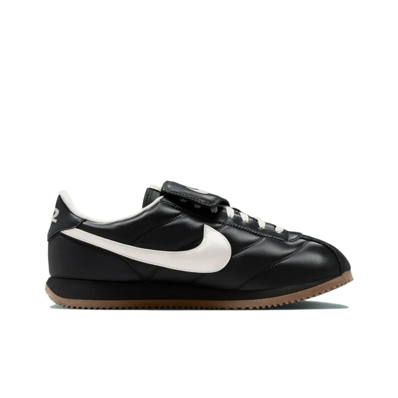 Nike Cortez SE Anti Slip Wear Resistant Low Top Casual Shoes Unisex Black-1