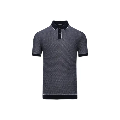HUGO BOSS Polo Shirt Men's Dark Blue