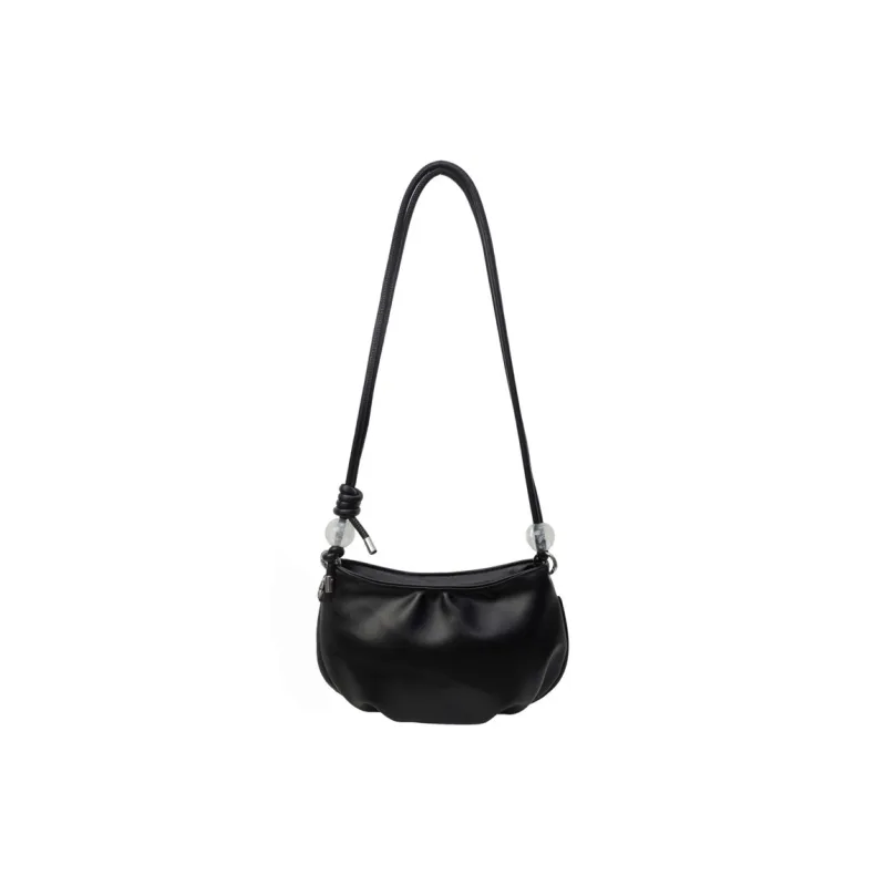 TOUTSEUL YOLO PU Shoulder Bag Women's Pearl White/Pearl Pink/Silver/Black-14