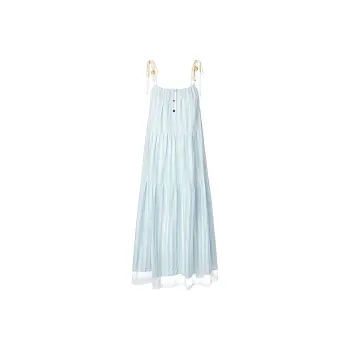 Dior Beauty Slip Dresses Women's Striped Dress