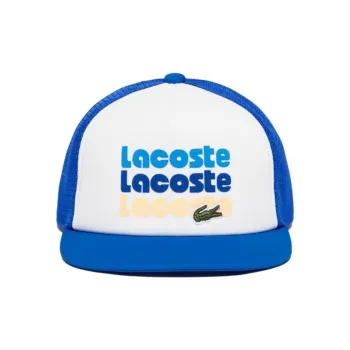 LACOSTE Nylon Baseball Caps Men's Blue