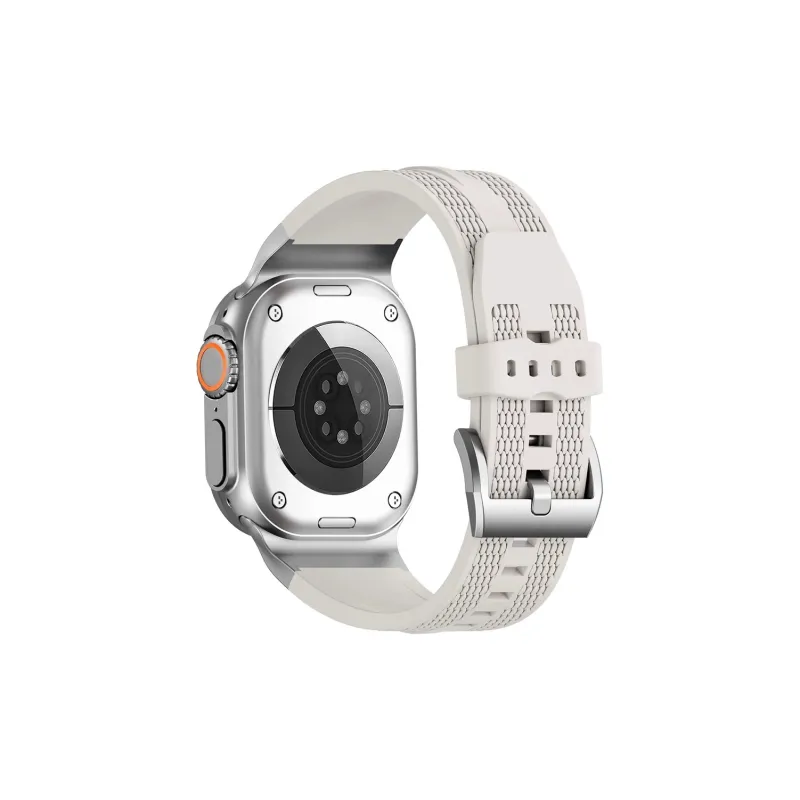 KVZUVUU Apple Compatibility Watch Band Silicone Material-8