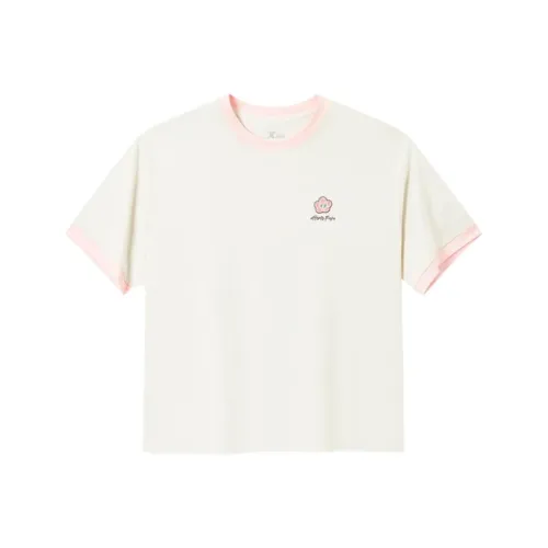 XTEP T Shirt Women's Cotton White