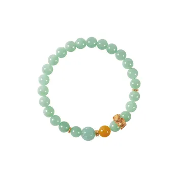 Long Fu Glutinous Jade Jadeite Bracelets Women's