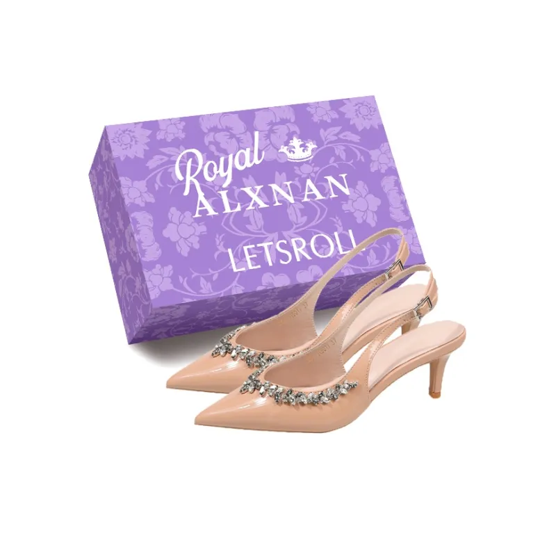 Alxnan Slim Heel High Heels Women's-4