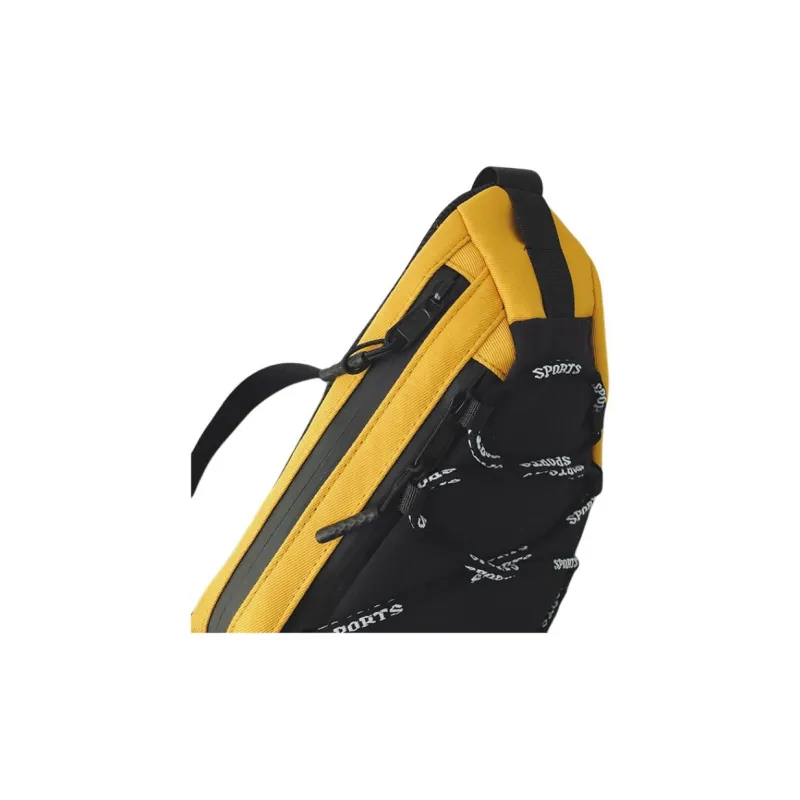 OUZIHUANG Nylon Sling Bag Small Size Men's Multicolor-4