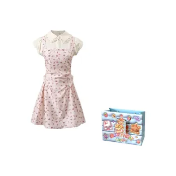 QUIET ANGEL Short Sleeved Dress Women's