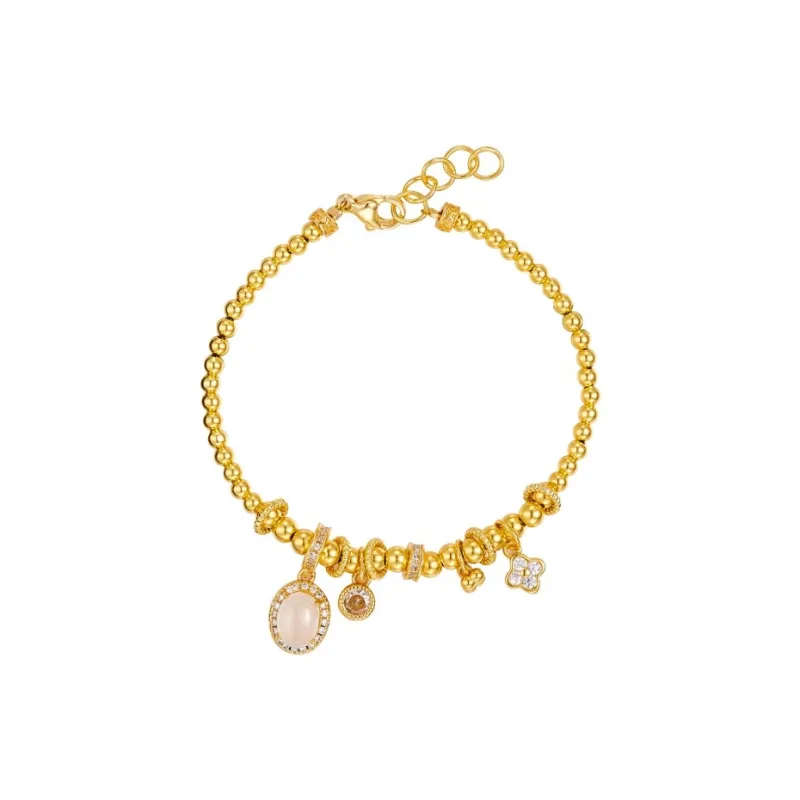 Barbie Alloy Bracelets Women's Gold-0