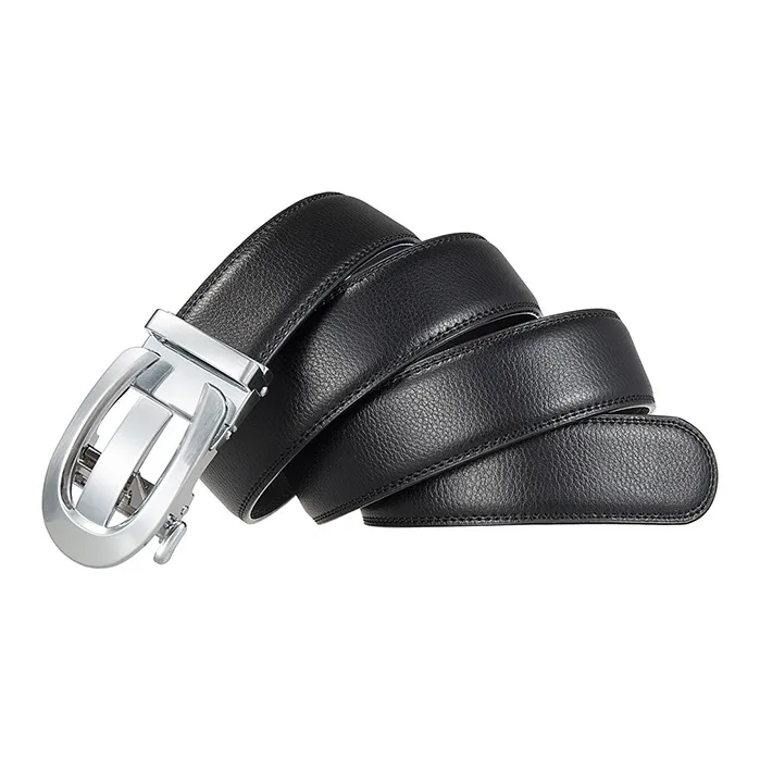 Yalu Preferred Cow Split Leather Belts Men's Width 3.5CM-4