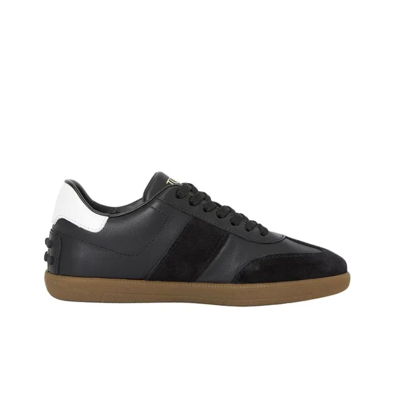 TOD'S Low Top Skateboard Shoes Women's Black-1