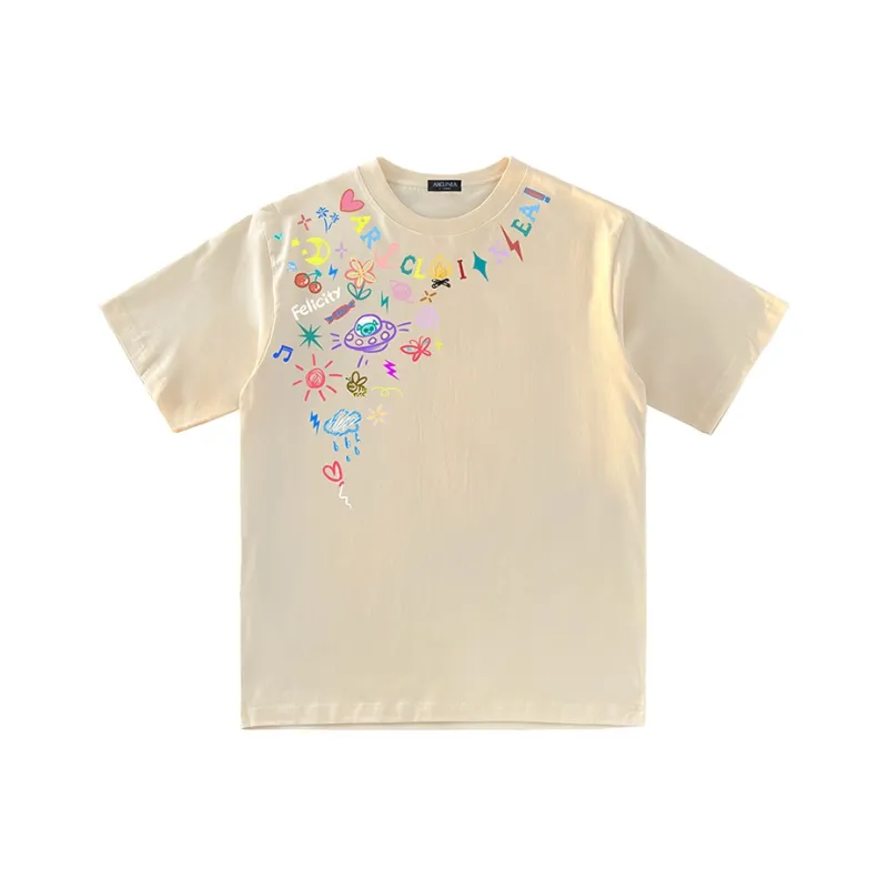 ARCLINEA Short Sleeved T Shirts Unisex-19