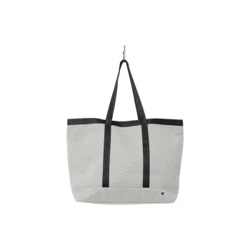 Champion Cotton Tote Bag, Shopping Bag, Handbag Men's Gray