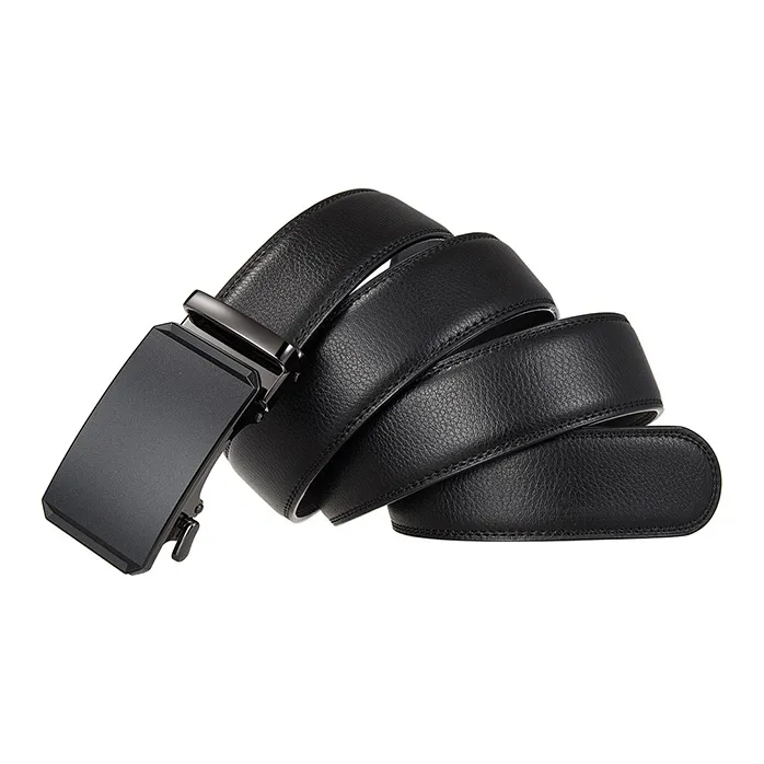 YUZHAOLIN Cow Leather Belts Men's Width 3.5CM-3