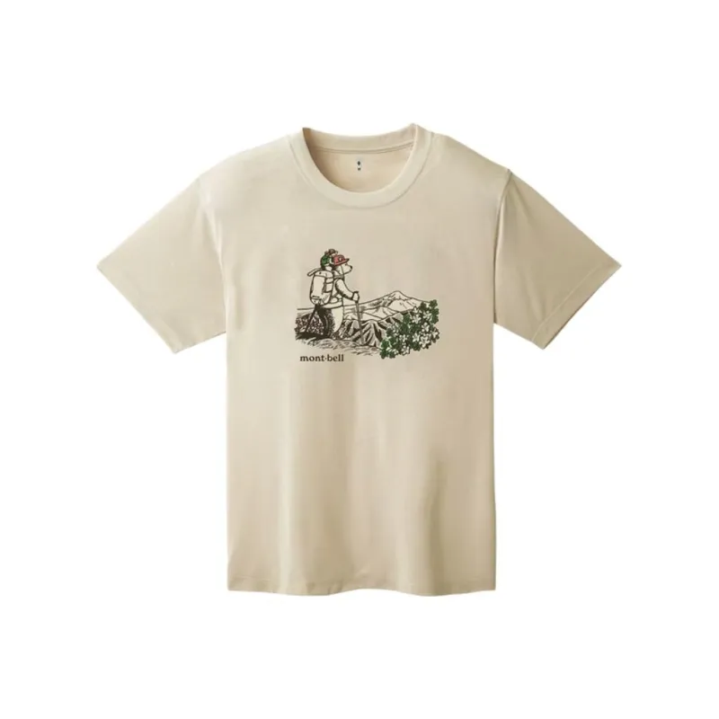 MONTBELL WIC.T HIKING BEAR T Shirt Unisex-2