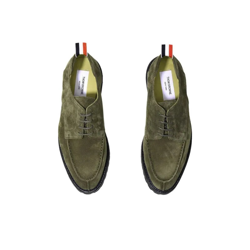 THOM BROWNE· Casual Shoes Men's Green-3