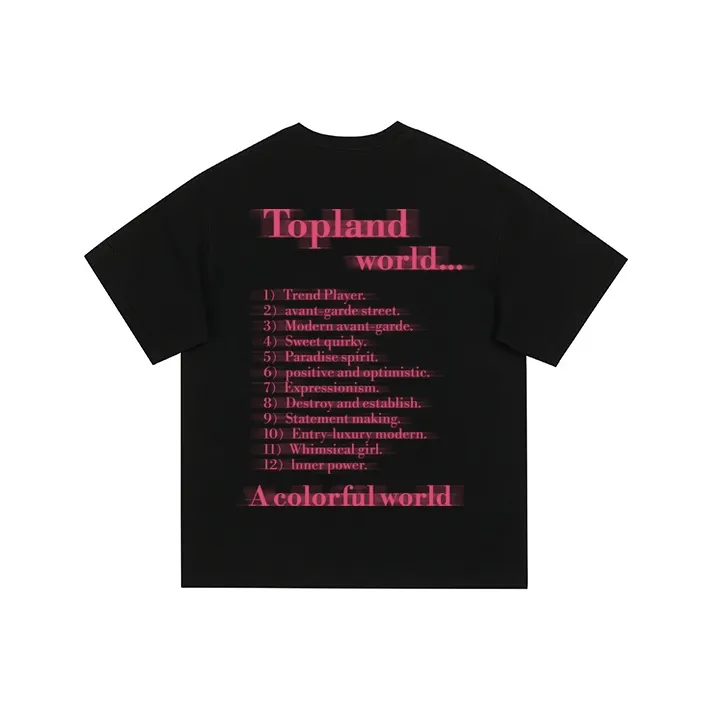 Topland T Shirts Unisex-0