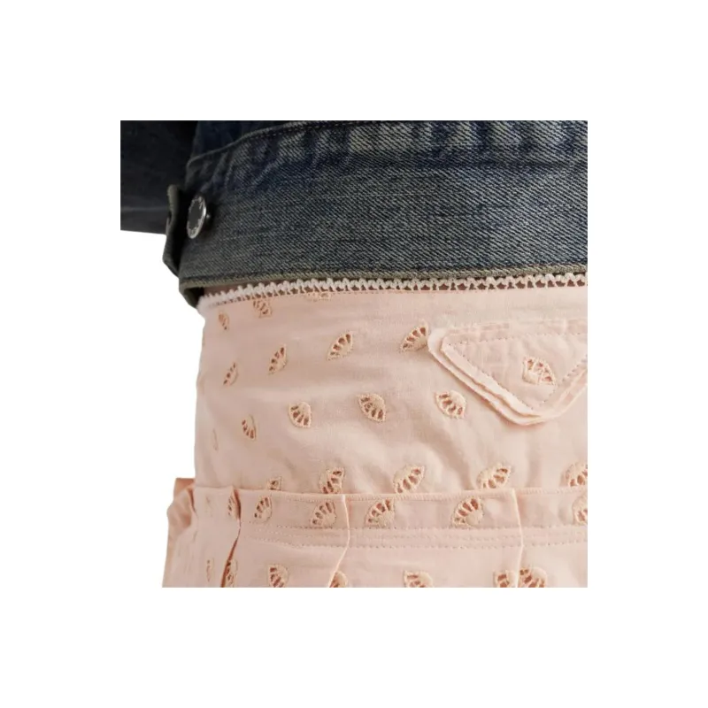 PRADA Lace Skirt-4