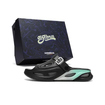 OUGLEMEN Beach Sandals Men's Box
