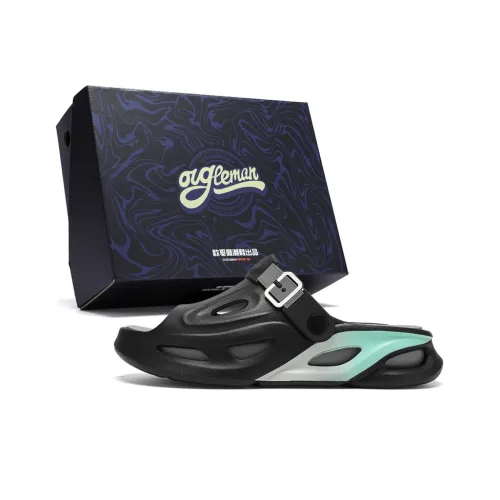 OUGLEMEN Beach Sandals Men's Box