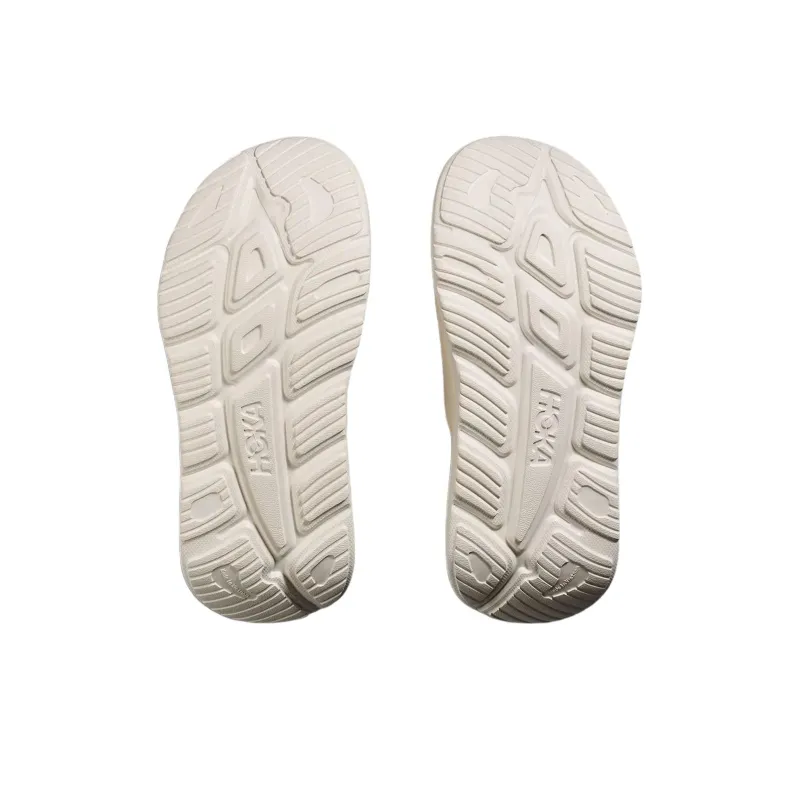 HOKA ONE ONE Ora Slide Slip Resistant Abrasion Resistant Slide Slippers Unisex Beige-6