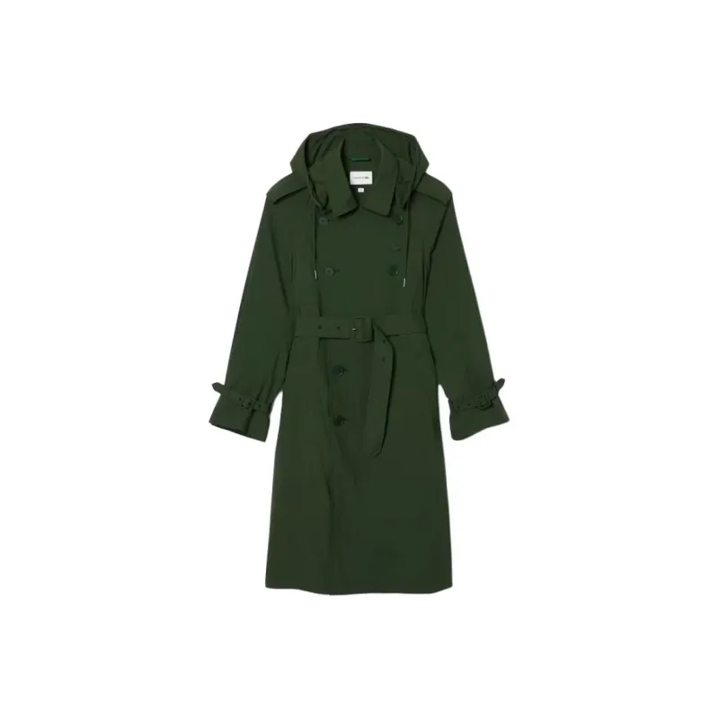 LACOSTE Trench Coat Men's Green-0