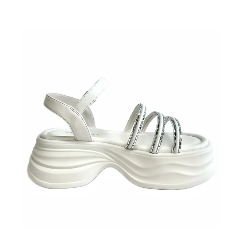 Shoe Lady One Strap Sandals 6cm Women's-5