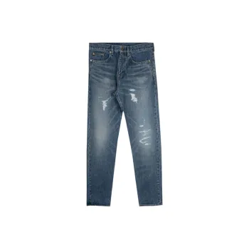 SAINT LAURENT Jeans Men Blue