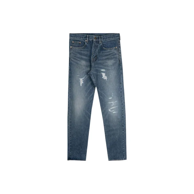 SAINT LAURENT Jeans Men Blue-0