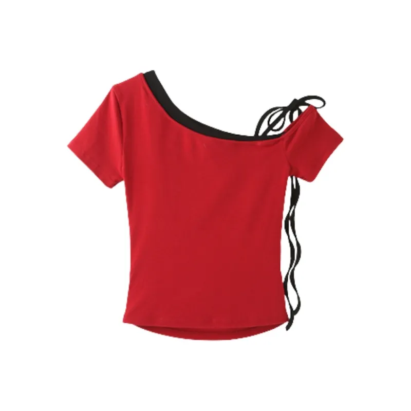 YGPRW T Shirts Women's Red-1