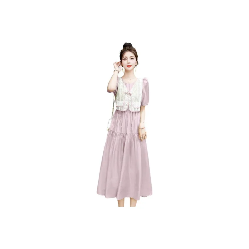 TEME Short Sleeved Dress Women's-5