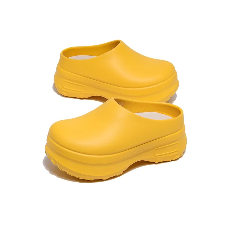 BDED Slip Resistant Closed Toe Slippers Women's-7