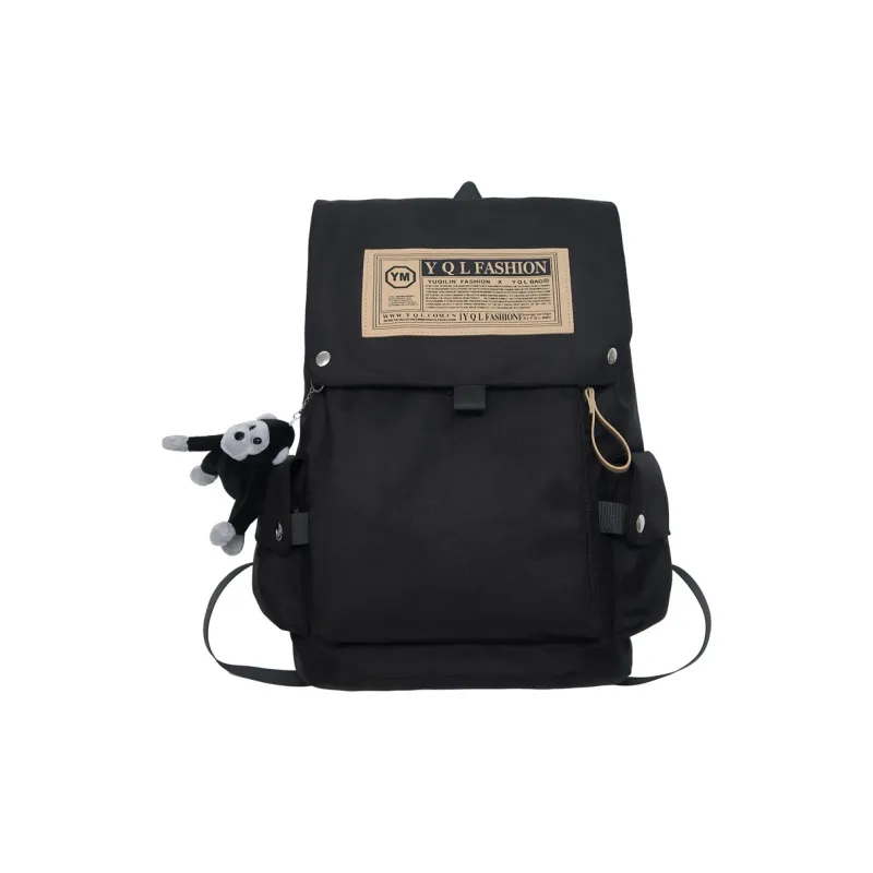Yalu Nylon Backpack Unisex Multicolor-0