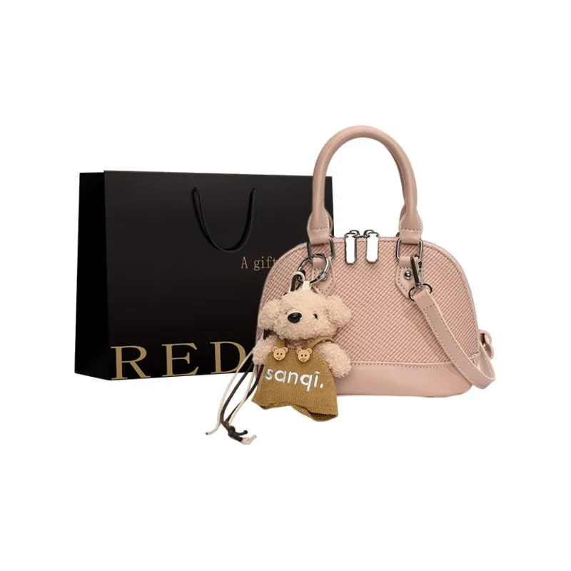 REDOO PU Handbag Women's Beige/Pink/Black/Brown/Khaki-2