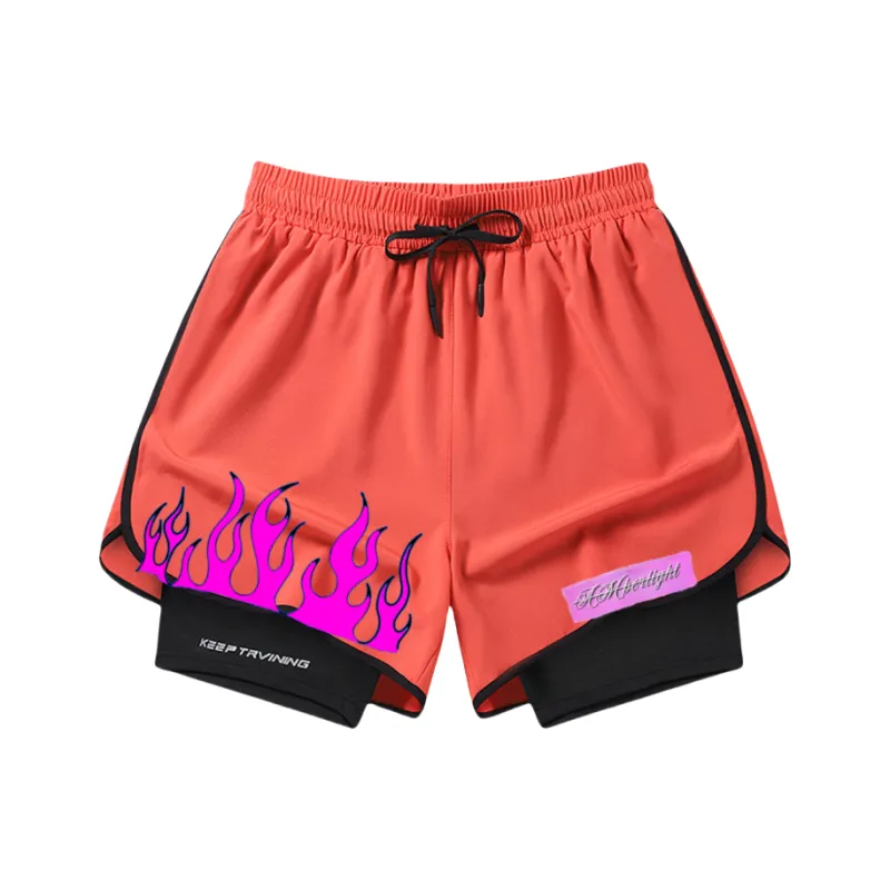 AMBER LIGHT Sports Shorts Unisex-7