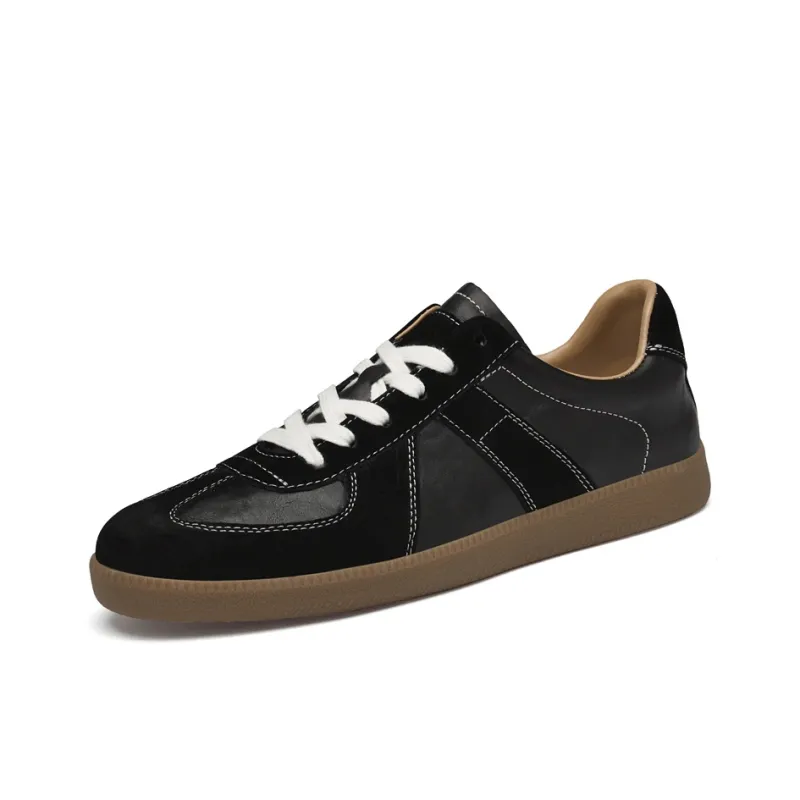 Qiandongmeili Low Top Skateboard Shoes Men's-1