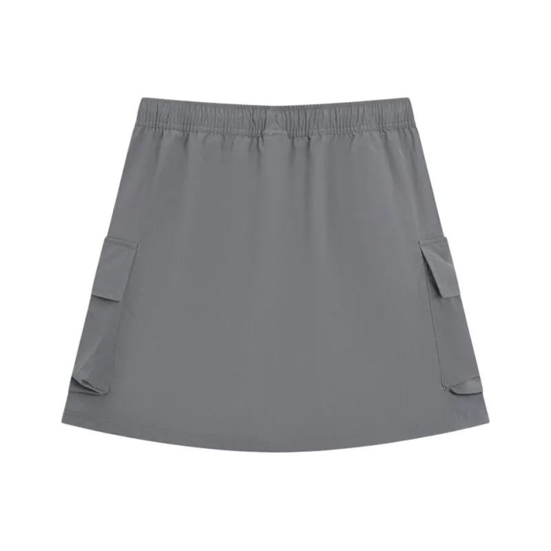 XTEP Casual Short Skirts Women's Downpour Gray-1