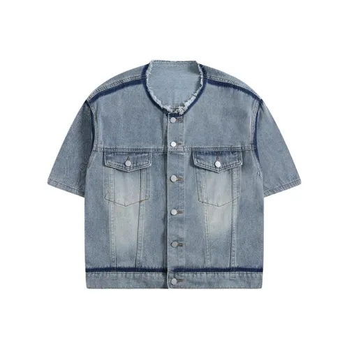 LSVE Denim Jackets Women's Blue