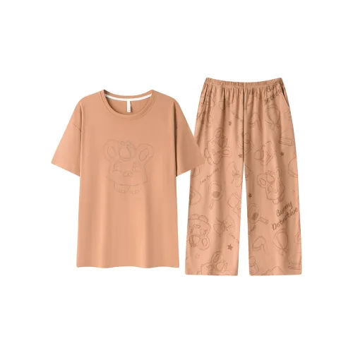 Floating Light Islands Pajama Set Women's