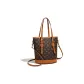 Brown Shopping Bag with Charm